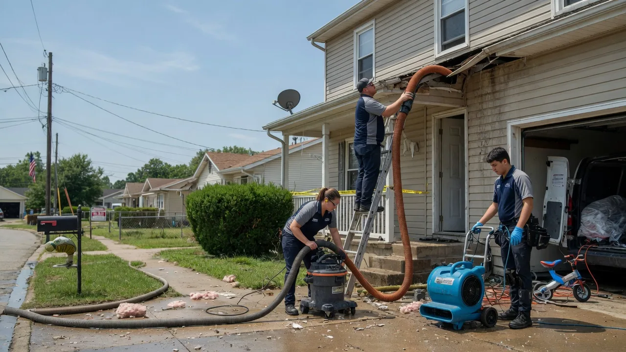 Water Damage Restoration in Americus, KS near me